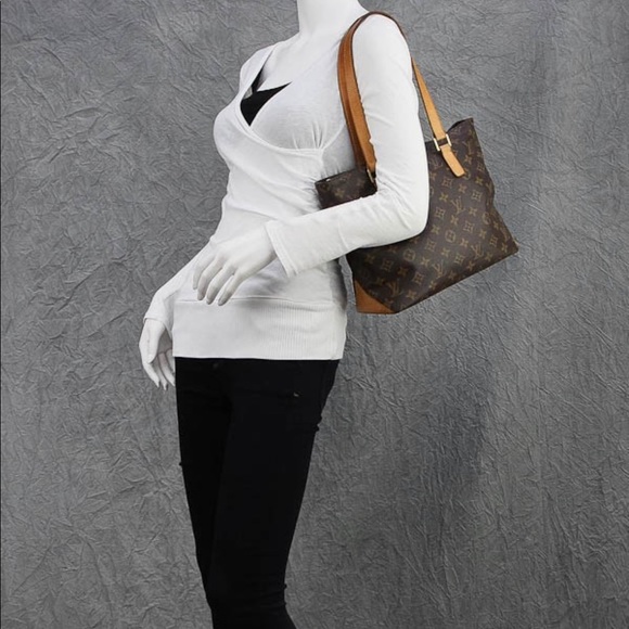 Authentic Luis Vuitton monogram canvas Cabas Piano tote bag super cute - Picture 2 of 14